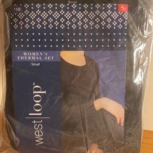 West loop woman  thermal set small